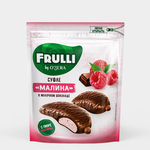 Конфеты Frulli суфле малины в шоколаде «O'Zera», 125 г Конфеты Frulli суфле малины в шоколаде «O'Zera», 125 г