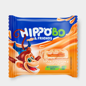Пирожное с начинкой «вареная сгущенка» «HIPPO BONDI & FRIENDS», 32 г