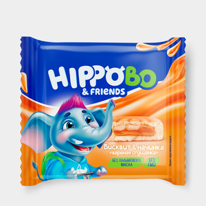 Пирожное с начинкой «вареная сгущенка» «HIPPO BONDI & FRIENDS», 32 г