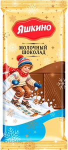 Шоколад молочный «Яшкино», 78 г Шоколад молочный «Яшкино», 78 г