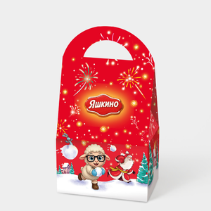Набор новогодний (сумочка с овечкой) «Яшкино», 700 г Набор новогодний (сумочка с овечкой) «Яшкино», 700 г