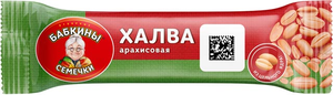 Халва арахисовая «Бабкины семечки», 36 г Халва арахисовая «Бабкины семечки», 36 г