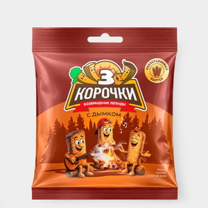 Сухарики «С дымком» «3 Корочки», 40 г Сухарики «С дымком» «3 Корочки», 40 г