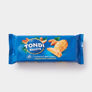 Мини-коржик с миндальной начинкой Голландский «Tondi», 112 г