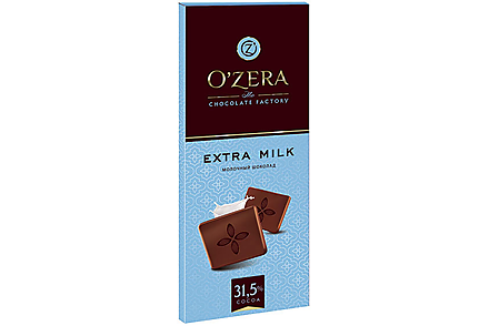 Шоколад молочный Extra milk «OZera», 90 г