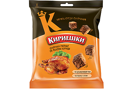 Сухарики со вкусом курицы «Кириешки», 40 г