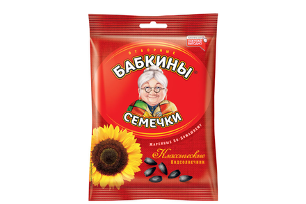 Семечки отборные, жареные «Бабкины семечки», 100 г