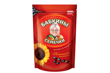 Семечки отборные, жареные «Бабкины семечки», 300 г