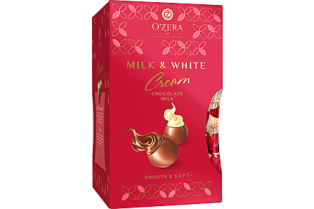 Шоколадные конфеты Milk & White Cream «OZera», 200 г