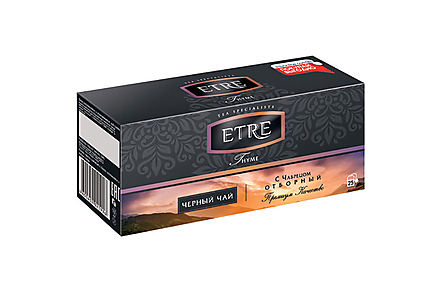 Thyme черный с чабрецом, 25 пакетиков «ETRE», 50 г