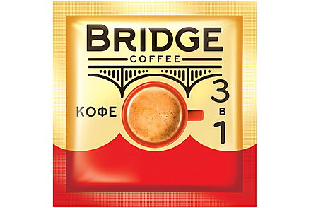 Напиток кофейный 3 в 1 «Bridge Coffee», 20 г