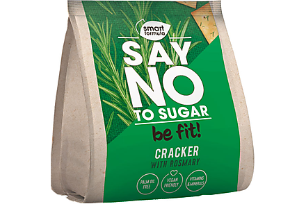 Крекер Say no to sugar, с розмарином «Smart Formula», 180 г