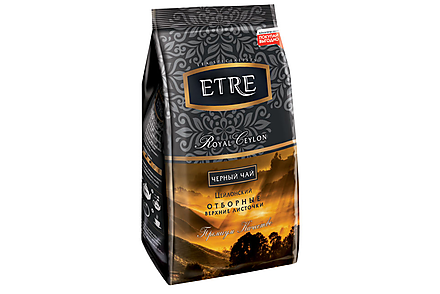 Royal Ceylon чай черный цейлонский отборный крупнолистовой «ETRE», 200 г