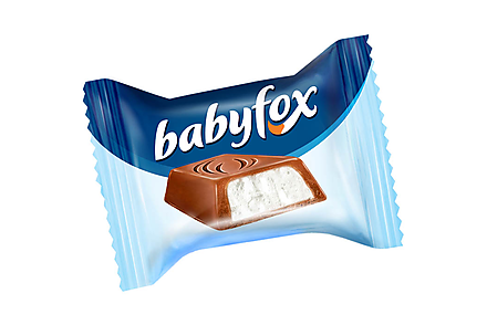 Конфеты mini c молочной начинкой «BabyFox» (упаковка 0,5 кг)
