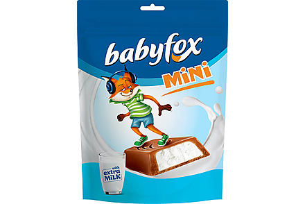 Конфеты mini с молочной начинкой «BabyFox», 120 г