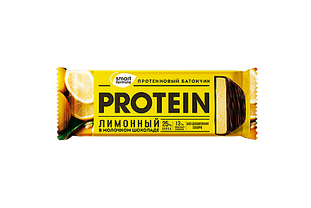 Батончик протеиновый лимонный в молочном шоколаде «Smart Formula», 40 г