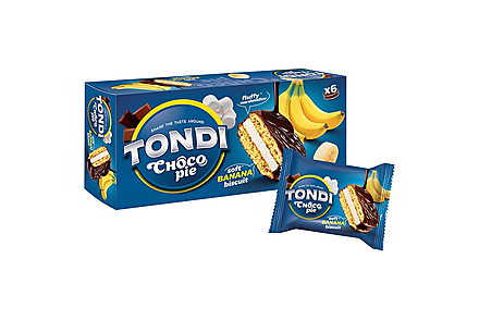 Choco Pie банановый «Tondi», 180 г