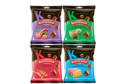Сухарики ржаные ассорти «Кириешки», 200 г