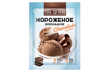 Мороженое «Шоколадное» «Nina Farina», 70 г