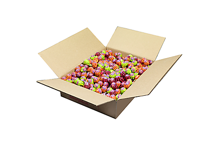 Карамель на палочке с жевательной конфетой внутри «Strike» (коробка 3,5 кг)