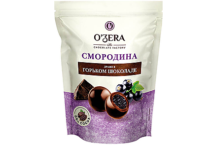 Драже «Смородина в горьком шоколаде» «OZera», 150 г