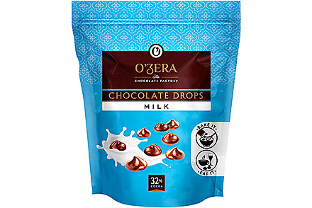 Шоколад молочный Milk drops «OZera», 80 г