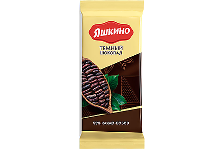 Шоколад тёмный, содержание какао 52% «Яшкино», 90 г