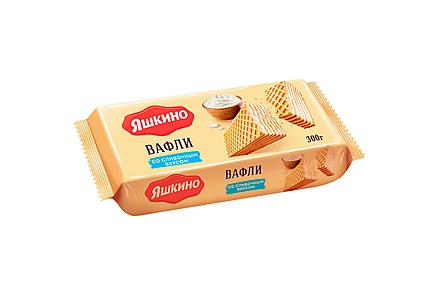 Вафли «Сливочные» «Яшкино», 300 г