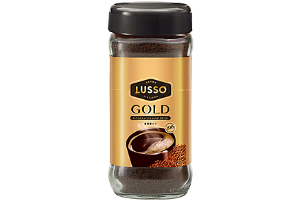 Кофе Gold, растворимый «LUSSO», 95 г