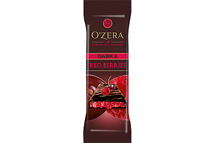 Шоколад горький  Dark & Red berries «OZera», 40 г