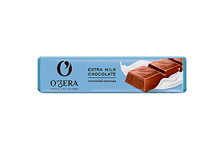 Шоколад молочный Extra milk «O'Zera», 45 г