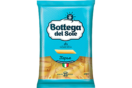 Макаронные изделия «Перья» «Bottega del Sole», 400 г