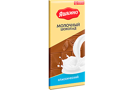 Шоколад молочный «Яшкино», 90 г