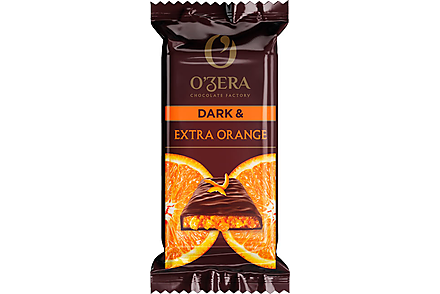 Шоколад горький Dark & Extra Orange «O'Zera», 40 г