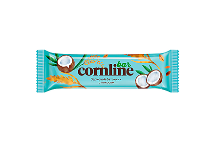 Зерновой батончик с кокосом «Cornline», 30 г