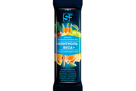 Батончик фруктовый «Контроль веса» «Smart Formula», 40 г