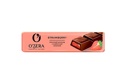 Шоколадный батончик Strawberry «O'Zera», 50 г
