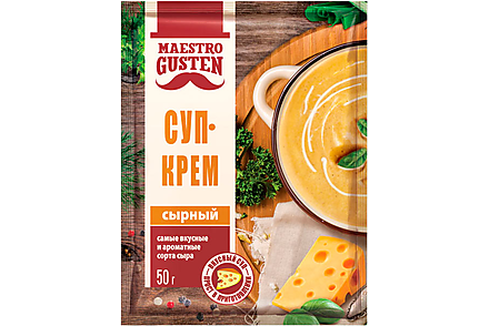Суп-крем сырный быстрого приготовления «Maestro Gusten», 50 г