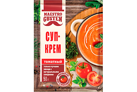Суп-крем томатный быстрого приготовления «Maestro Gusten», 50 г