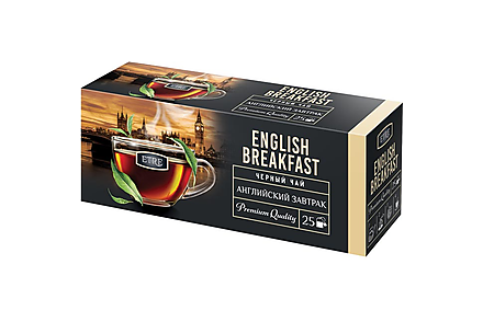 Чай черный «Английский завтрак», 25 пакетиков «ETRE», 50 г