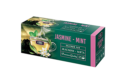 Чай зелёный «Жасмин-мята», 25 пакетиков «ETRE», 50 г