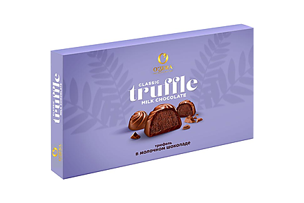 Шоколадные конфеты «Трюфель в молочном шоколаде» «O'Zera», 197 г