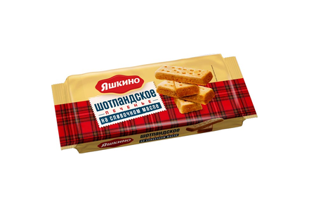 Печенье «Шотландское», на сливочном масле «Яшкино», 235 г