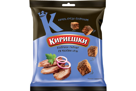 Сухарики со вкусом казы «Кириешки», 40 г