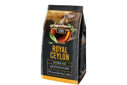 Чай Royal Ceylon черный цейлонский листовой «ETRE», 200 г
