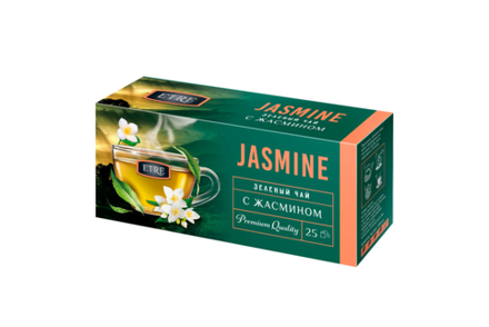 Чай Jasmine зеленый с жасмином, 25 пакетиков «ETRE», 50 г