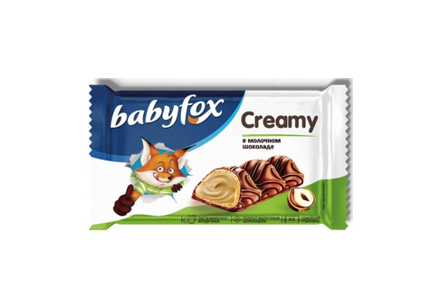 Батончики Creamy, 5 шт «BabyFox», 115 г