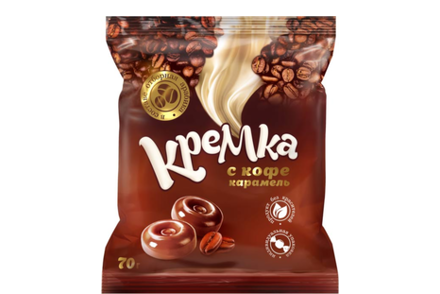 Карамель «Кремка» с кофе, 70 г