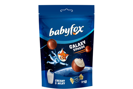 Конфеты шоколадные Galaxy sphere «BabyFox», 130 г