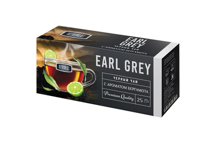 Чай Earl Grey черный, бергамот, 25 пакетиков «ETRE», 50 г